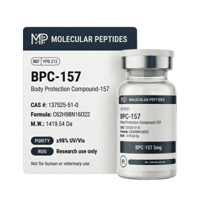 BPC-157 (5mg) — 98% Purity Research Peptide