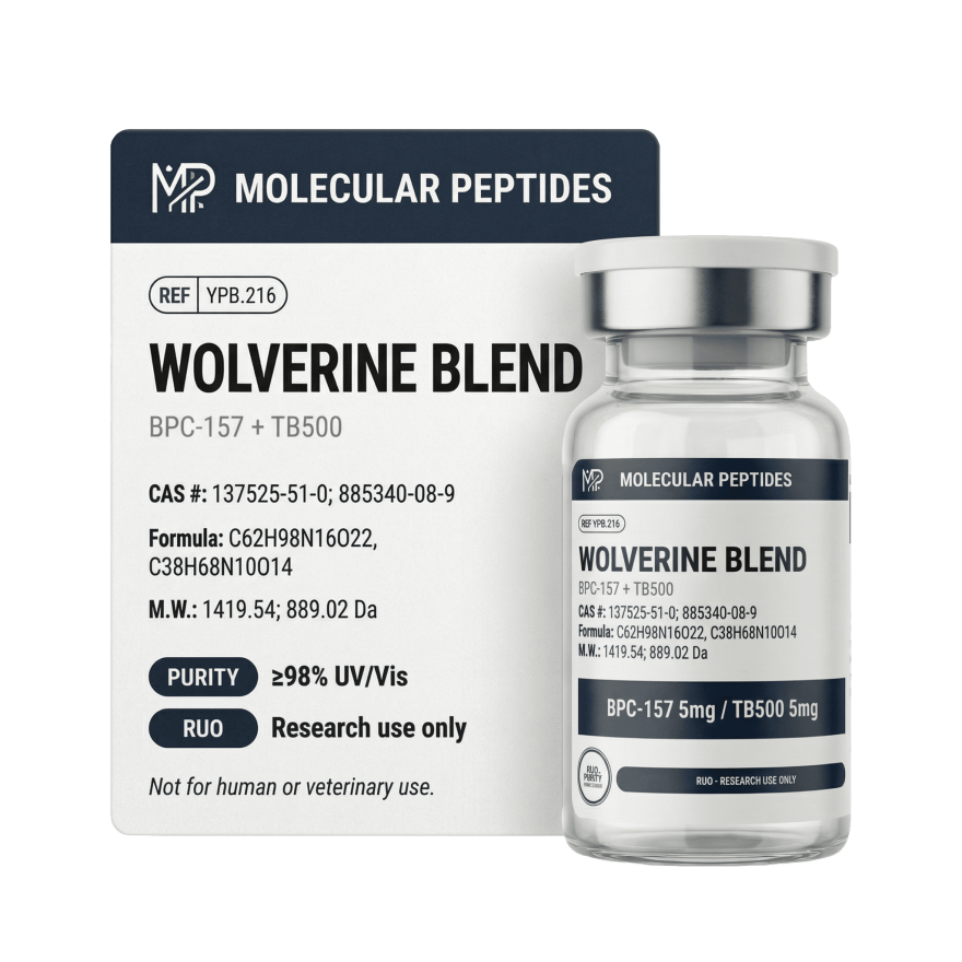Wolverine Blend – BPC-157 (5mg) / TB500 (5mg)