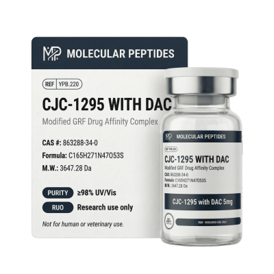 CJC-1295 – With DAC (5mg) — 98% Purity Research Peptide