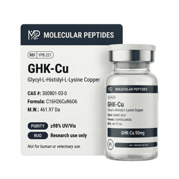 GHK-Cu (50mg) — 98% Purity Research Peptide