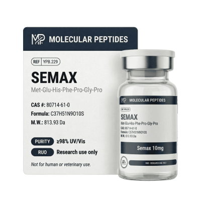 Semax (10mg) — 98% Purity Research Peptide