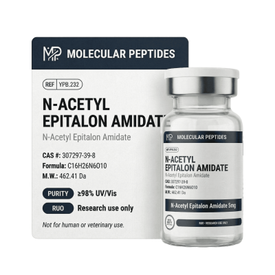 N-Acetyl Epitalon Amidate (5 mg) — 98% Purity Research Peptide