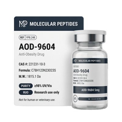 AOD-9604 (5mg) — 98% Purity Research Peptide