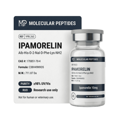 Ipamorelin (10mg) — 98% Purity Research Peptide