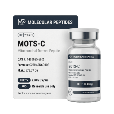 MOTS-c (40mg) — 98% Purity Research Peptide