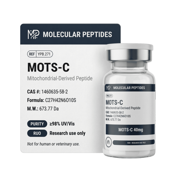 MOTS-c (40mg) — 98% Purity Research Peptide