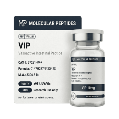 VIP (10mg) — 98% Purity Research Peptide